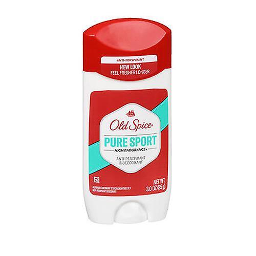 Old Spice  High Endurance Antiperspirant/Deodorant Invisible Solid, Pure Sport 3 oz (Pack of 1)