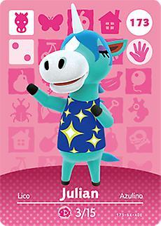 Slowmoose Animal Crossing Card - Horizons Marsha For Ns Games 173 Julian