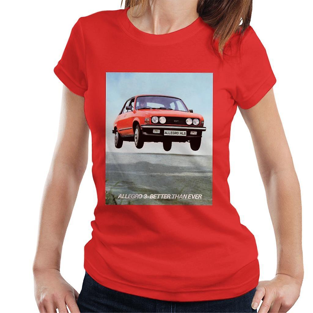 Austin Allegro 3 Better Than Ever British Motor Heritage Women's T-Shirt Red XX-Large