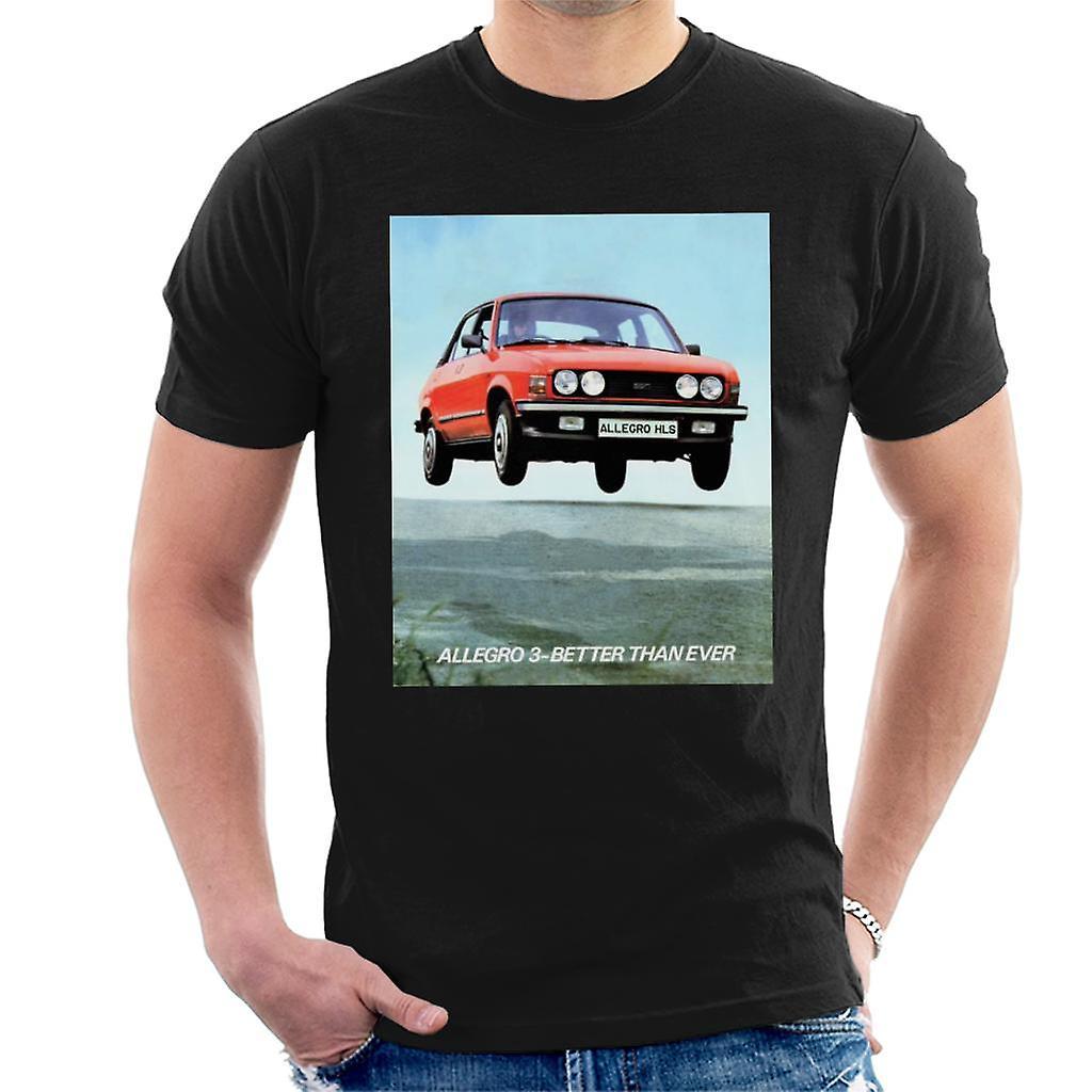 Austin Allegro 3 Better Than Ever British Motor Heritage Men's T-Shirt Black XX-Large