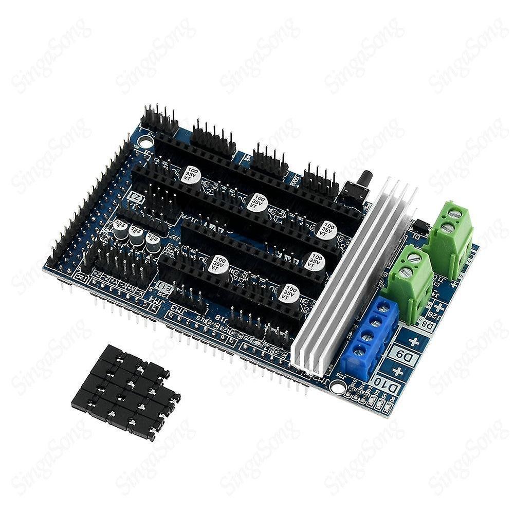 Slowmoose 3d Printer Parts Ramps - Upgrade Base On Ramps 1.4/1.5 Control Board Ramps1.6