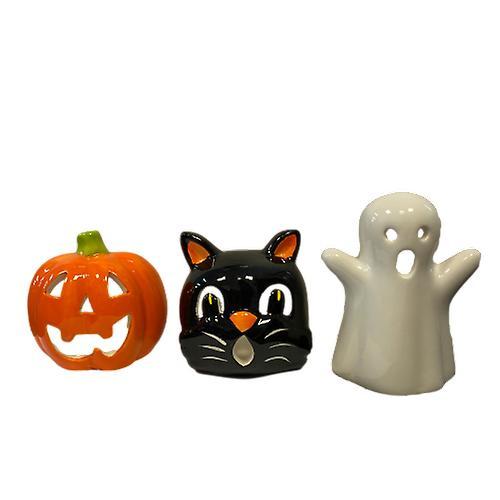 Gisela Graham Set of 3 Halloween Tealight Holders