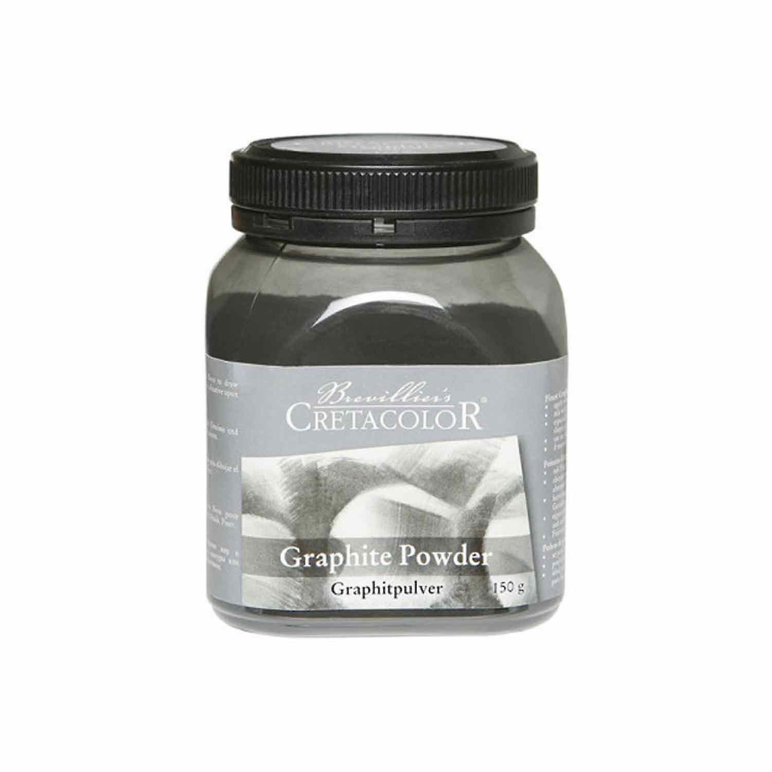 Brevillier's Cretacolor Graphite powder 150 g Black 10 x 7,5 x 7,5 cm