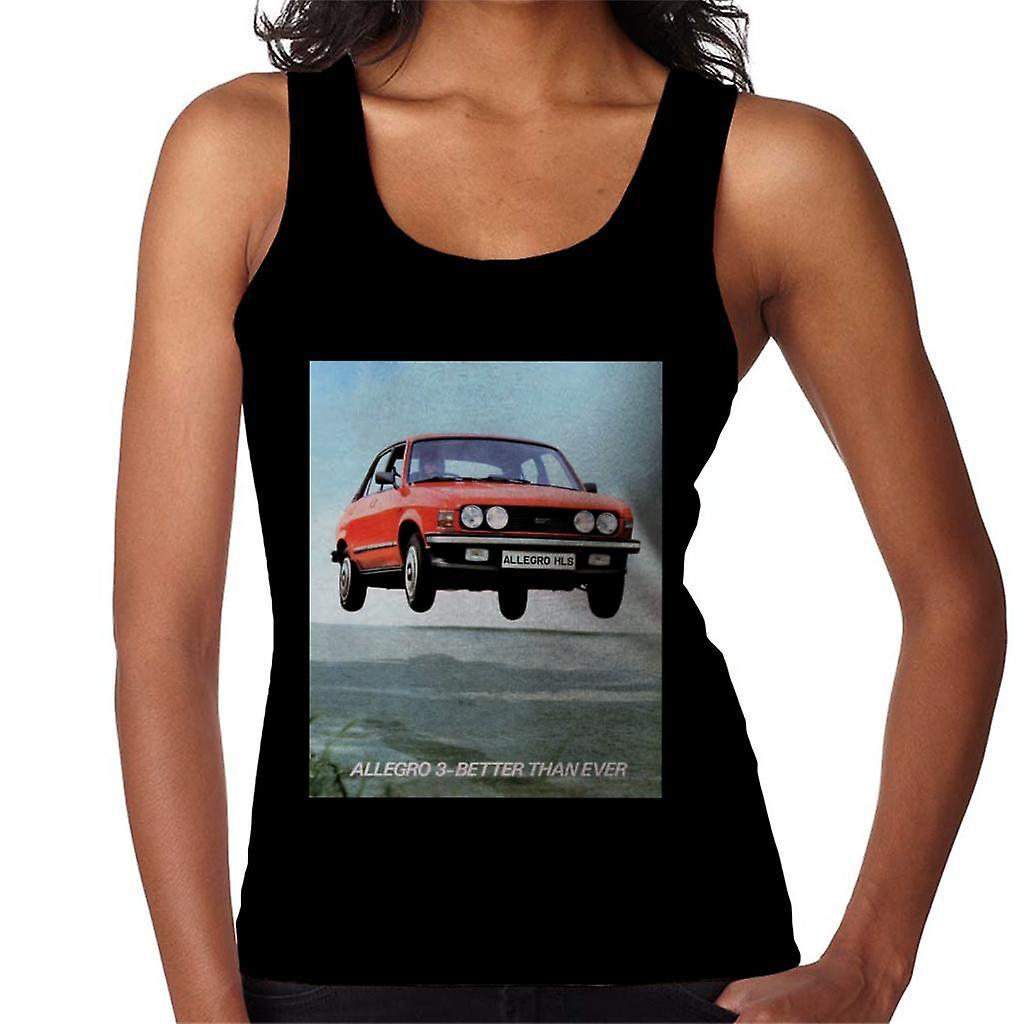 Austin Allegro 3 Better Than Ever British Motor Heritage Women's Vest Black Large