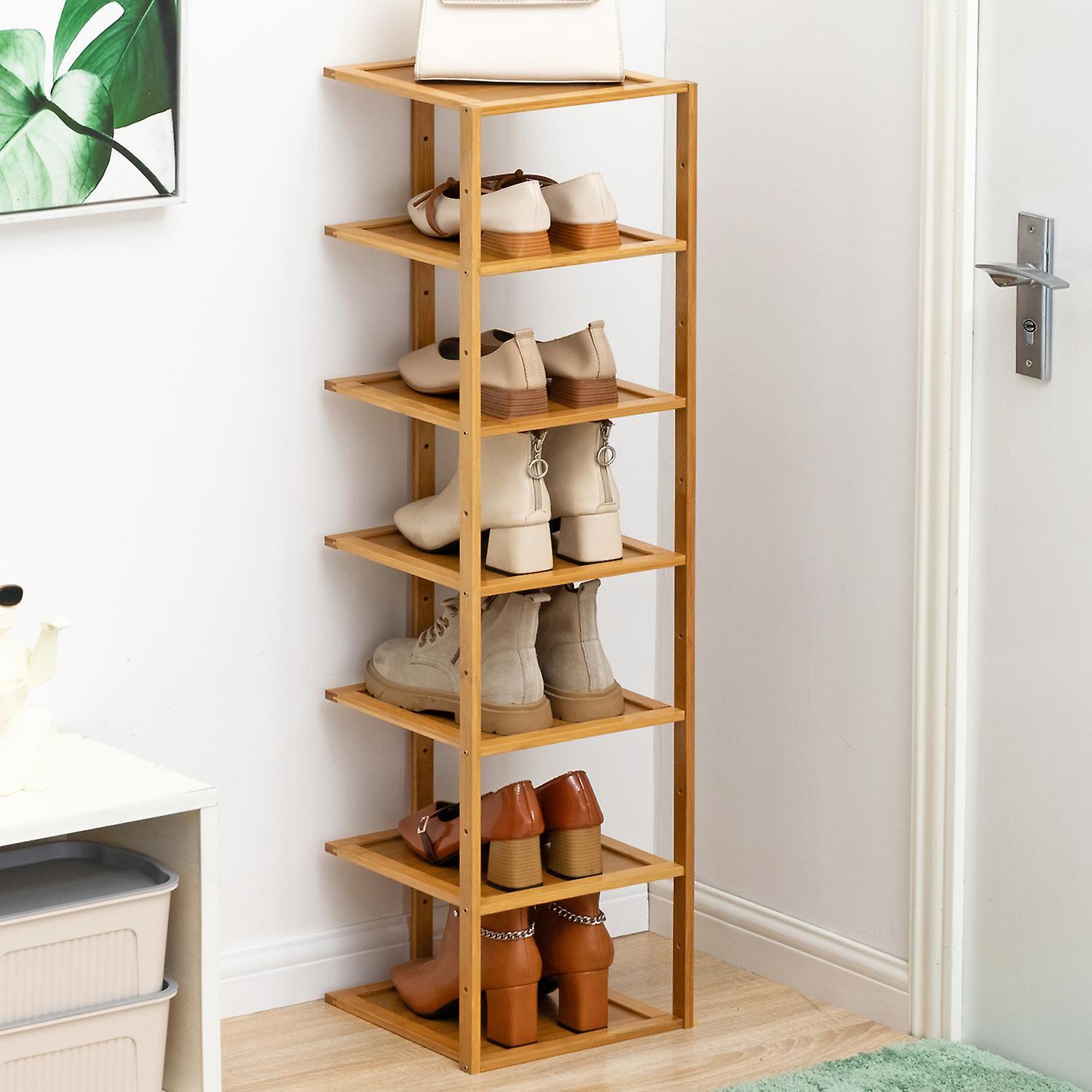 Living And Home 7 Pairs Shoe Rack