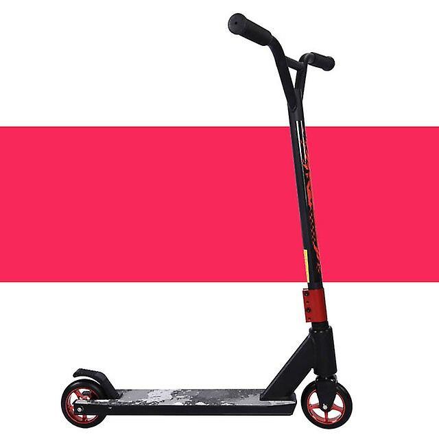 Slowmoose Removable Handle Aluminum Stunt Scooter red