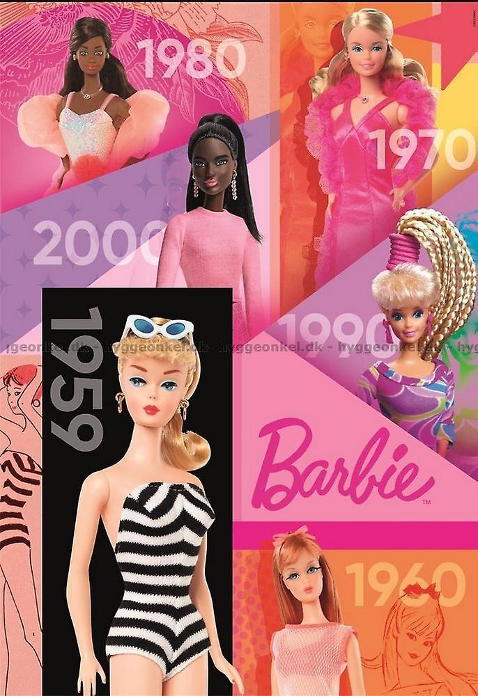 Clementoni Barbie 65 Years Jigsaw Puzzle (1000 Pieces)