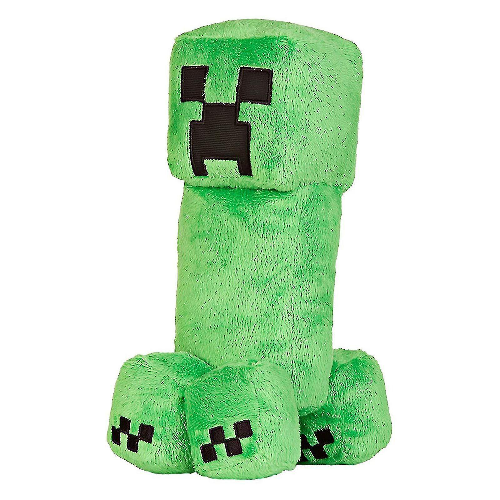 Elciaicle Minecraft Plush Toy Kids Gift Children Stuffed Animal Soft Plushies Steve Creeper Zombie Plush Doll F