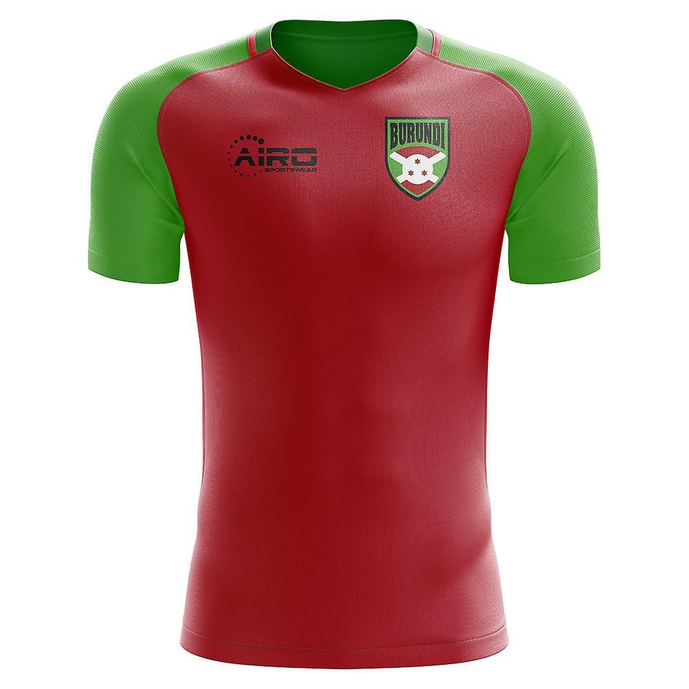 Airo Sportswear 2024-2025 Burundi Home Concept Football Shirt - Kids Red XSB