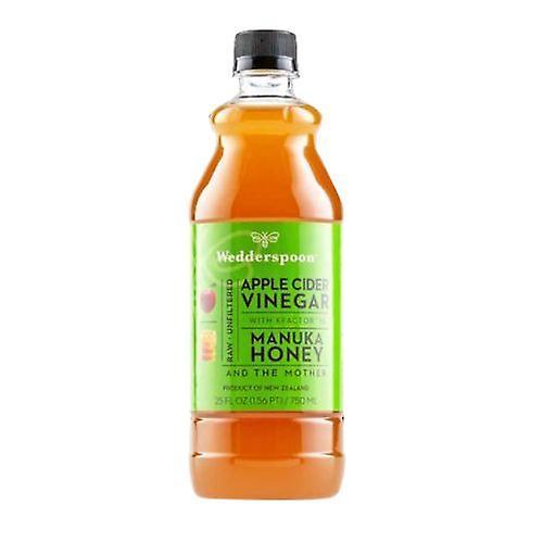 Wedderspoon Apple Cider Vinegar with Manuka Honey, 25 Oz (Pack of 1)