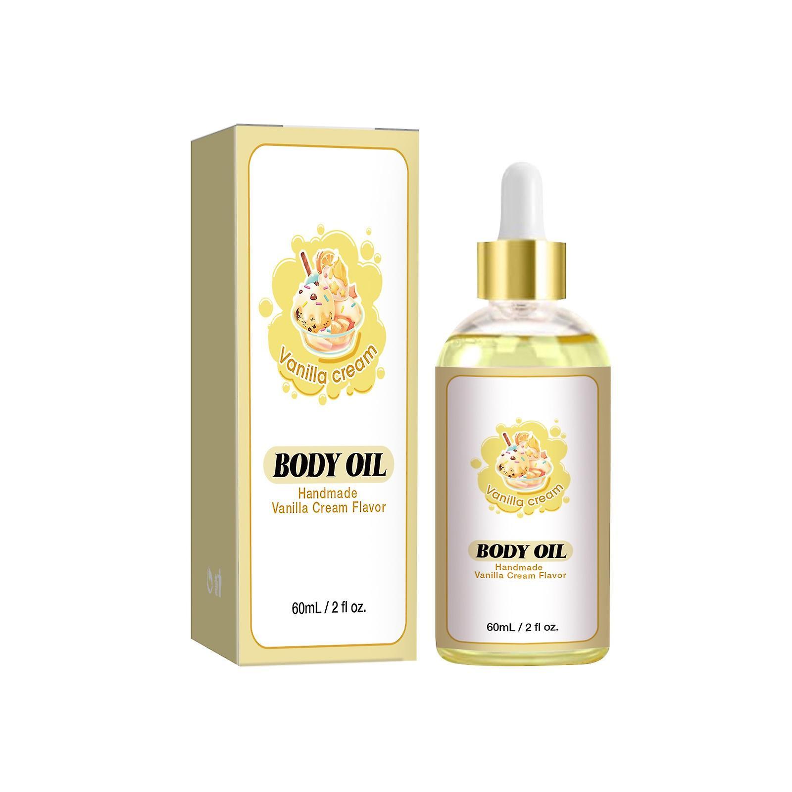 Frusde 60ml Body Juice Oil, Body Juice Oil Mango, Vanilla Cream Body Oil, Birthday Cake Body Oil, Peach Body Oil, Moisturizing Body Oil