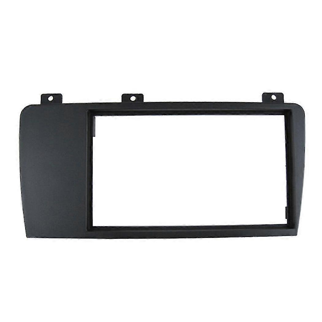 Elrachen Fit For Xc70 V70 S60 2004-2007 Car 2 Din Stereo Radio Fascia Panel Plate Trim Frame Cd Dashboard Panel