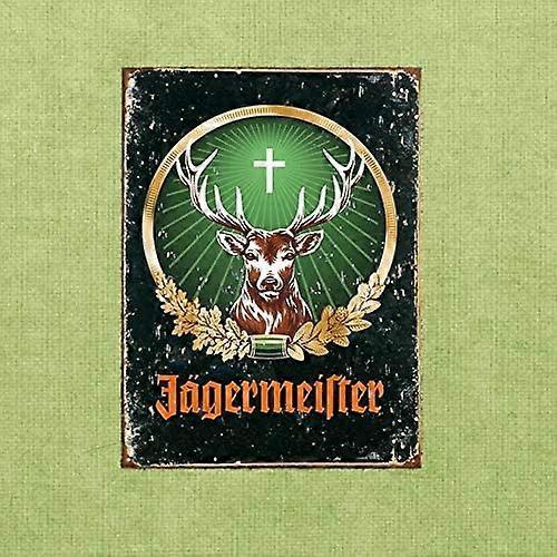 LINCMAN Vintage Jagermeister Retro Tin Sign Metal Sign TIN Sign 7.8X11.8 INCH