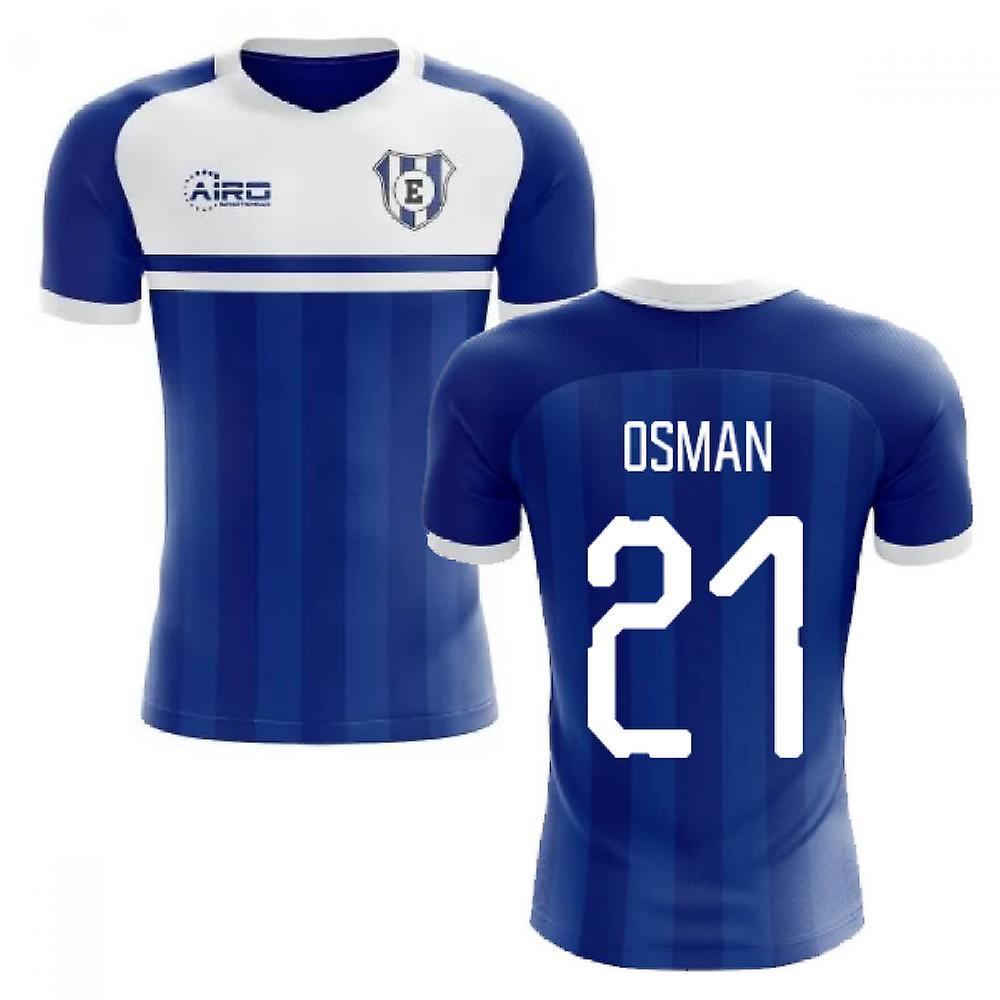 Airo Sportswear 2023-2024 Everton Home Concept Football Shirt (OSMAN 21) Blue XL