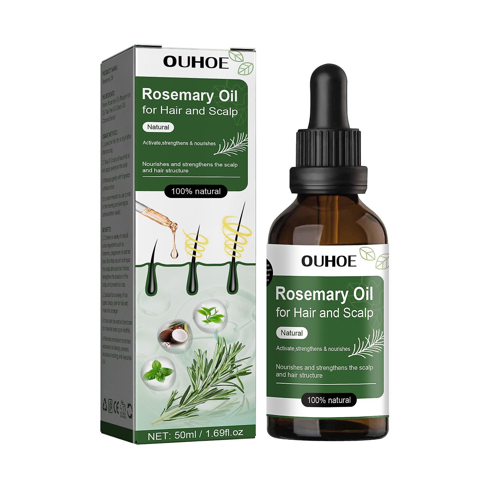 Sunset Rosemary Oil For Hair And Scalp - Hair Oil For Hair Loss To Stimulate Hair Growth And Care Of The Scalp With Castor Oil - Made In Germany - ...