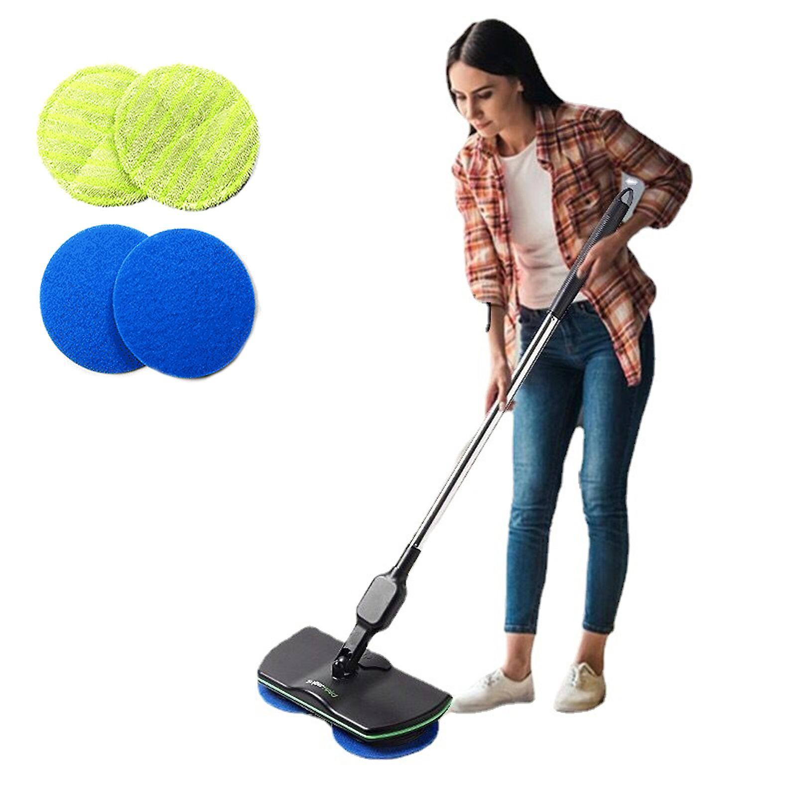 Baodan Electric Mop, Electric Mop, Powerful Floor Cleaner, Polisher For Hardwood, Tile Floors, Quiet Cleaning & WaxingExtendable Mop A