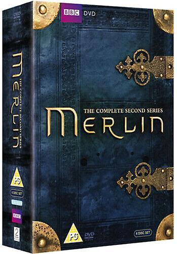 Merlin Complete Series 2 DVD (2010) Colin Morgan Webb (DIR) cert PG 6 discs - Region 2