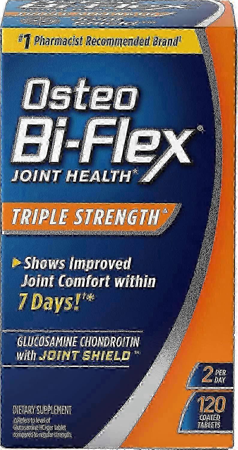 Osteo bi-flex Joint health, Triple strength, Coated caplets, 120 Ea