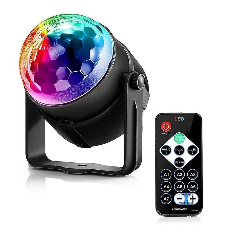 Slowmoose Rgb Led Party Effect Disco Ball Light Stage Laser Lamp Projector Music Ktv Multi UK Plug