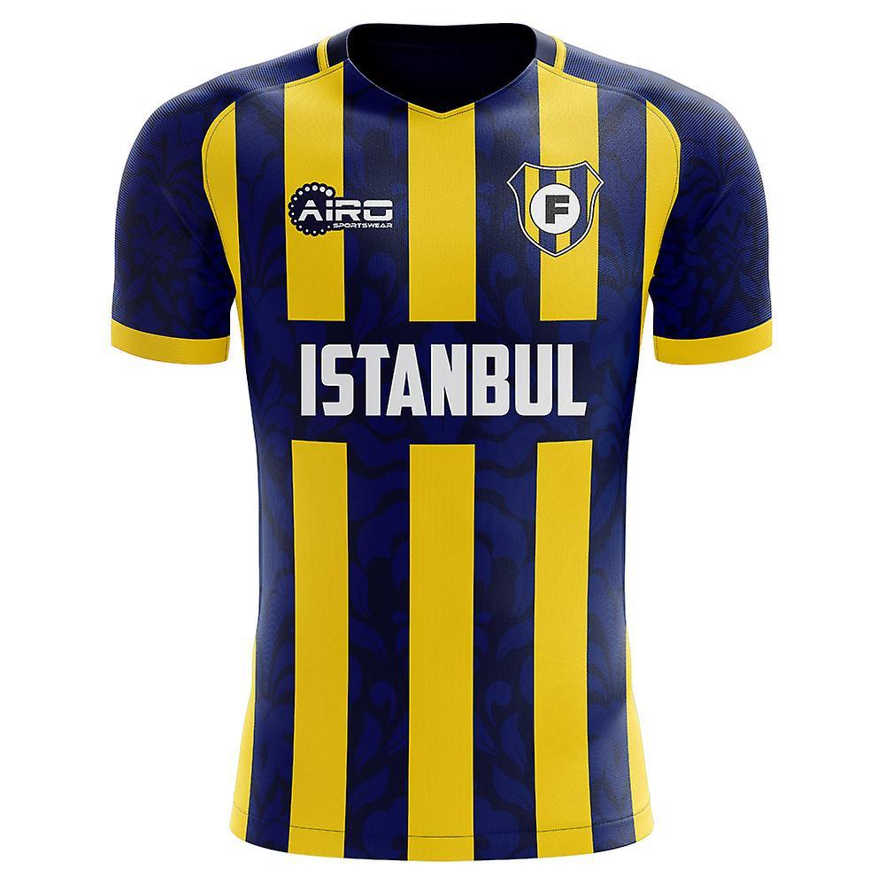 Airo Sportswear 2023-2024 Fenerbahce Home Concept Football Shirt - Baby Yellow 3/6 Months