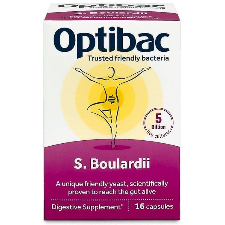 OptiBac Probiotics S. Boulardii 16 Capsules