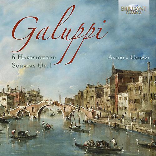 Brilliant Classics Galuppi / Chezzi,Andrea - Galuppi: 6 Harpsichord Sonatas Op.1  [COMPACT DISCS] USA import