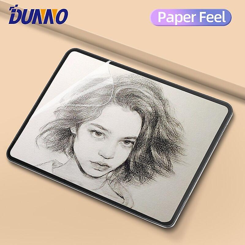 Paper Feel Screen Protector For Samsung Galaxy Tab S6 Lite S7 S8 S9 S5E S4 A8 A7 Lite A Painting Write Matte PET Paper Feel Film  Screen Protectors...