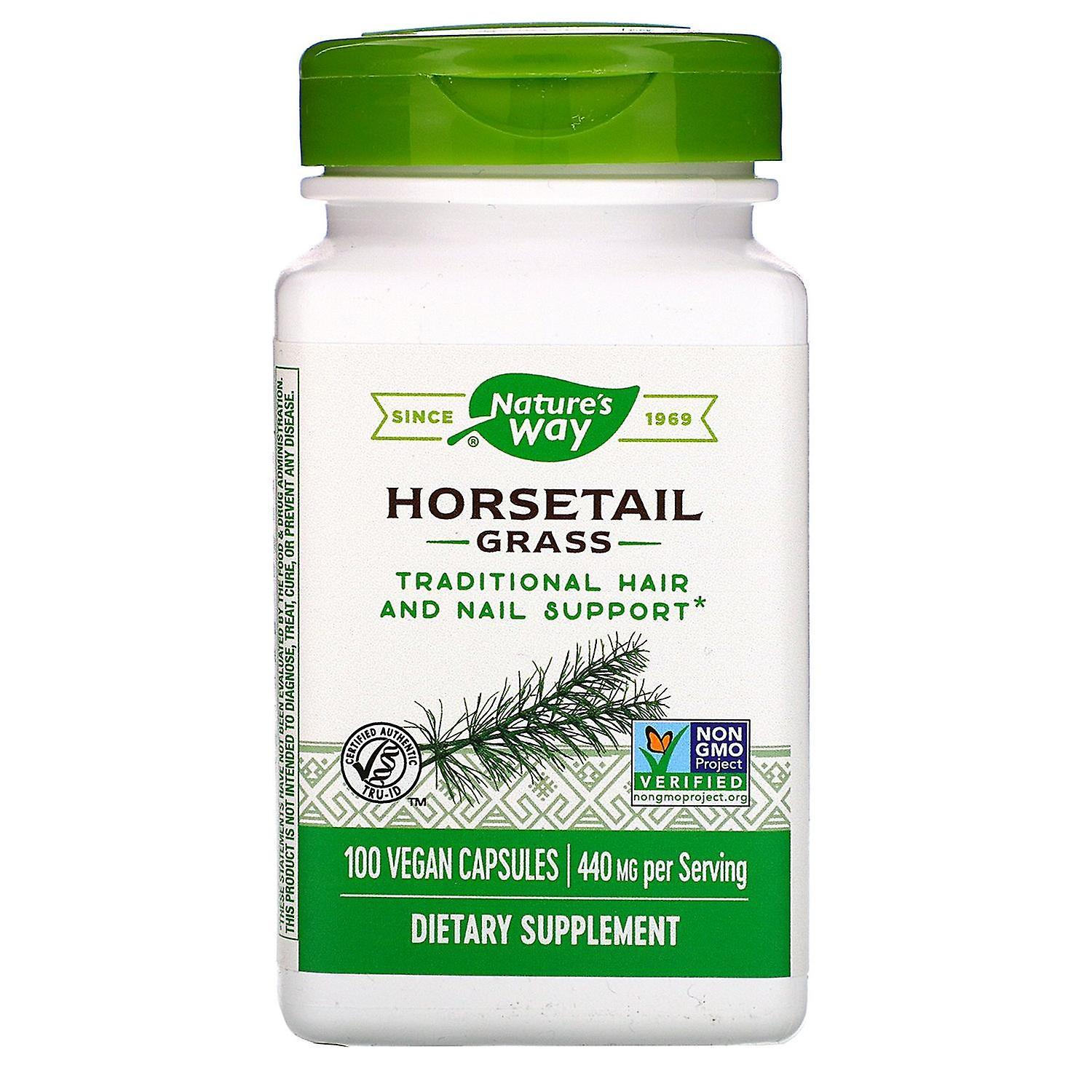 Nature's Way, Horsetail Grass, 440 mg, 100 Vegan Capsules