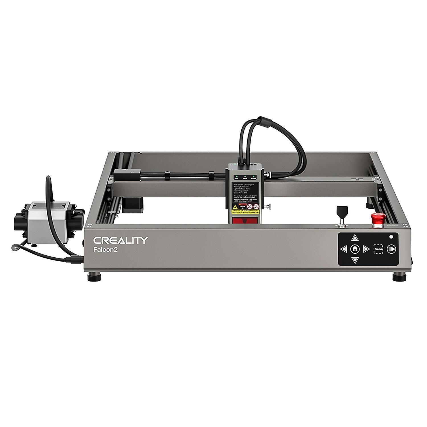 Creality3D Creality Falcon2 Laser Engraver 12W Laser Head with Integrated Air Assist System High Speed Ultra Th UK Plug