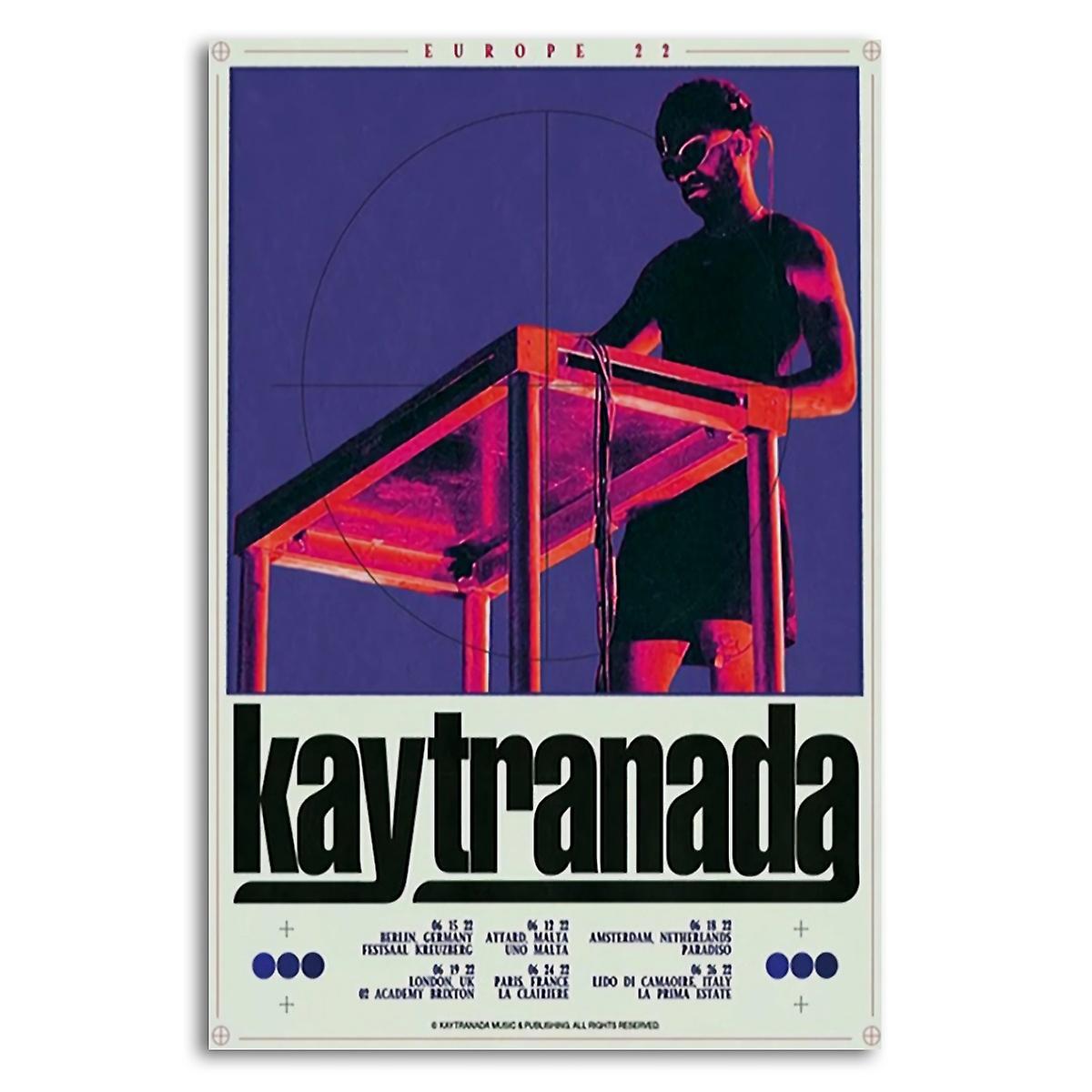 Gamurry KAYTRANADA (1) Poster Cover Canvas Poster Bedroom Sports Landscape Office Room Perfect for any Room No Frame 20x30cm