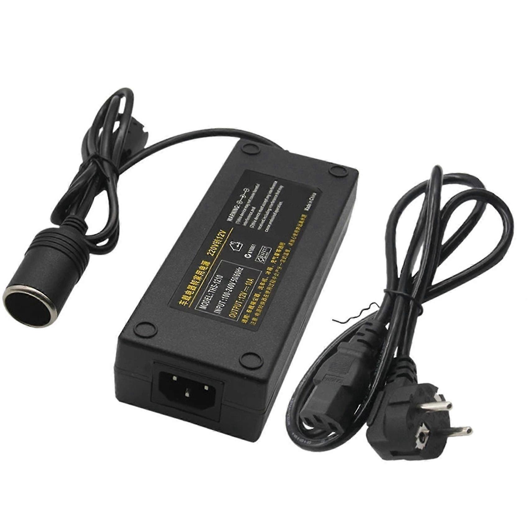 Seenlin 12v 15a 160w Car Converter 220v To 12v Car Adapter Converter Car Home - Lighter Converter Eu Plug