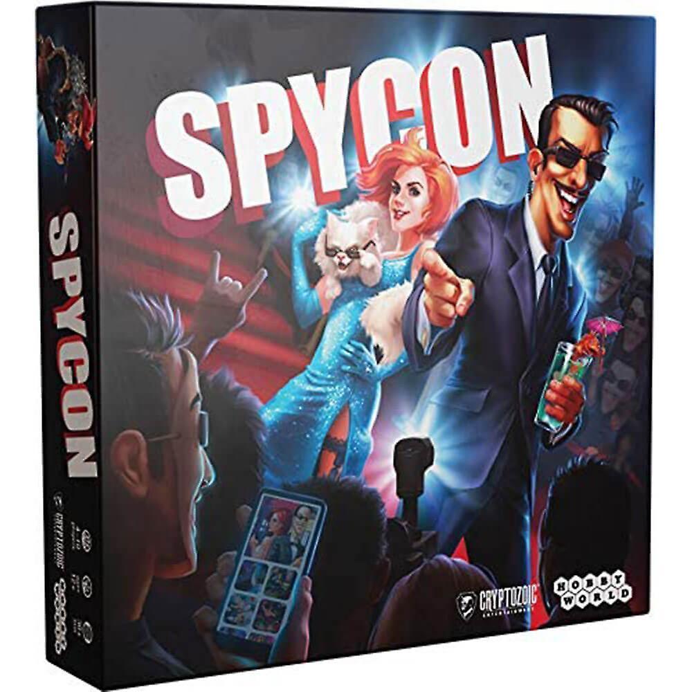 Cryptozoic Entertainment Spyfest Party Game