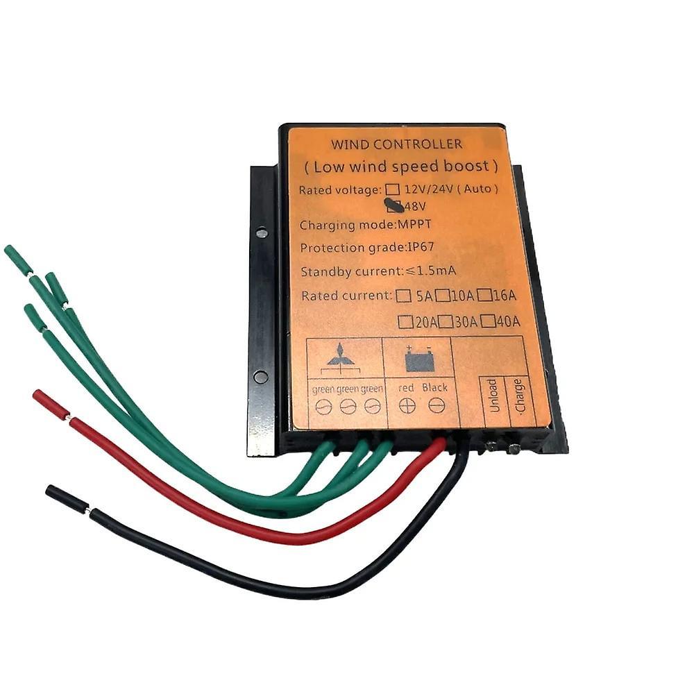 Arysiedder Mppt Charge Controller For Wind Turbine 12v 24vauto 48v Low Wind Speed Volatge Regulator For Wind Generator Three Phase MPPT 48V 30A