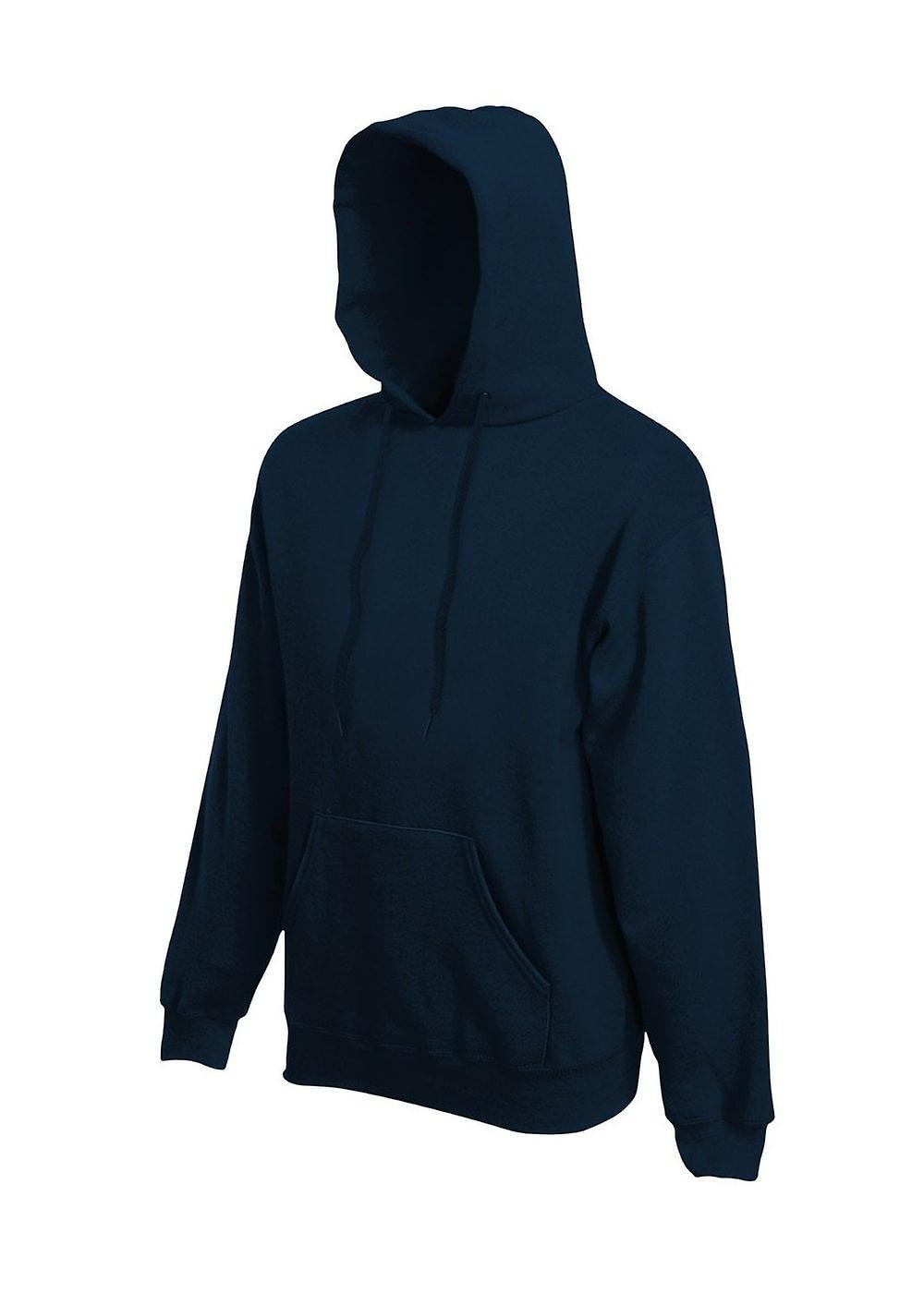 Men's Fruit Of The Loom Premium 70/30 Hooded Sweatshirt 62152 Deep Navy M