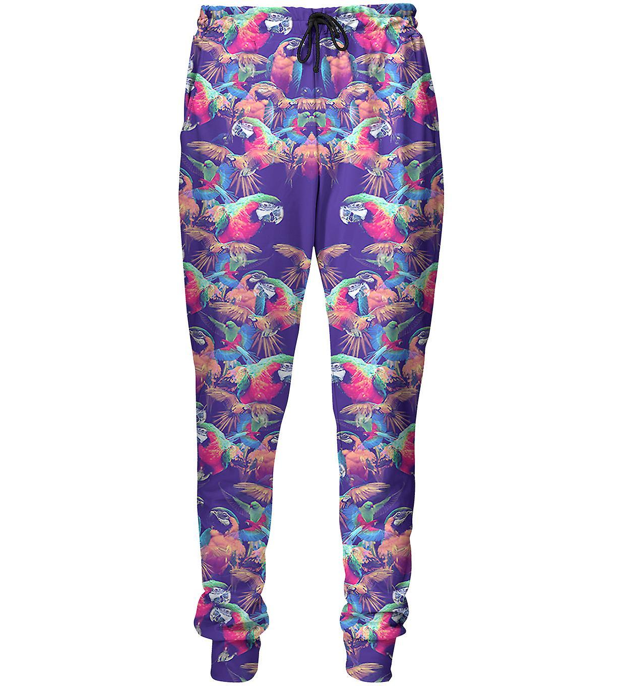 Mr Gugu & Miss Go Mr. Gugu Miss Go Parrots sweatpants clear M