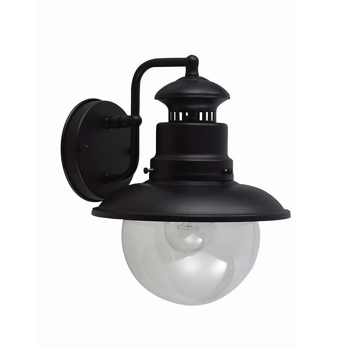 Shipston 1 Light Outdoor Wall Lantern Light Black E27