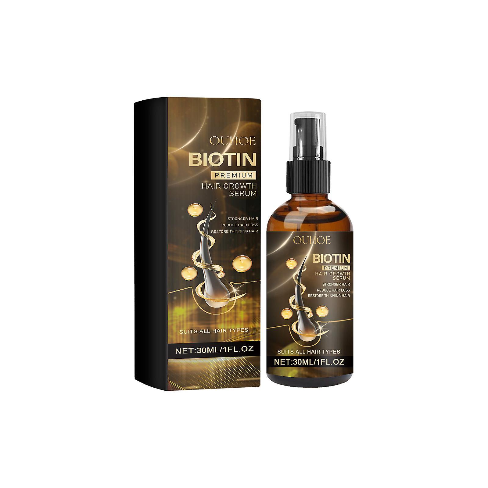 Hefansi Biotin Premium Hair Growth Serum Stimulates Hair Growth And Improves Volume 30ml