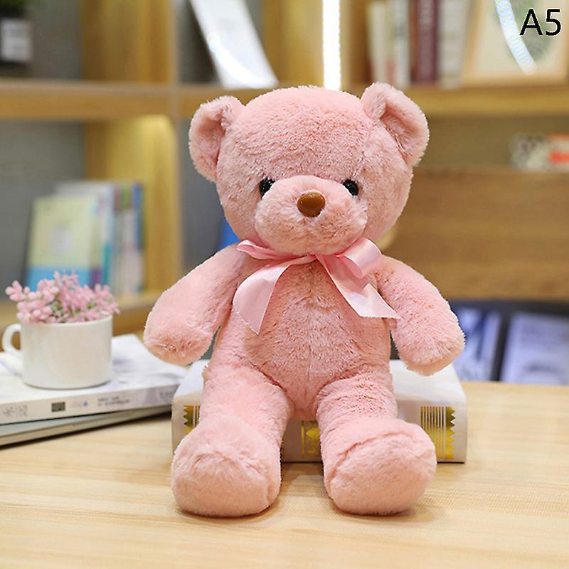 Unbrand Bear Plush Toys Stuffed Teddy Bear Soft Bear Wedding Gifts Baby Toy Gift Kids Light pink A5