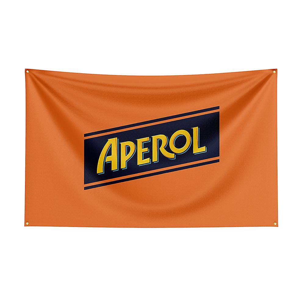 Dinoply 3x5 Aperols Flag Polyester Printed Alcohol Banner For Decor A 120 x 180cm