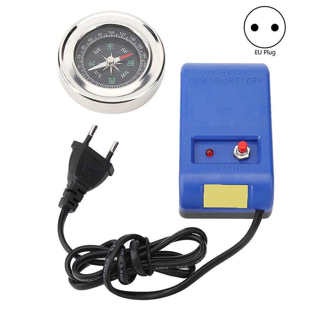 Electrical Demagnetizer Watch Repair Demagnetizer Tool Set - Electrical Degausser with Compass