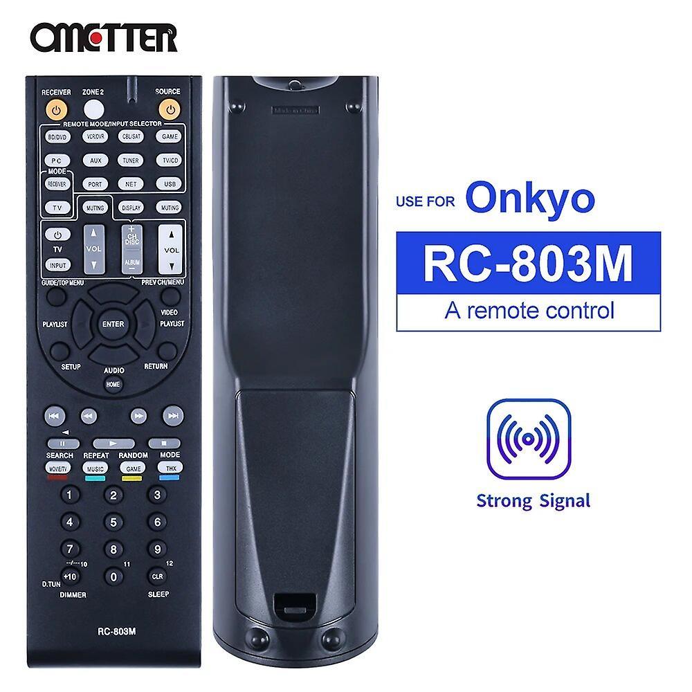 Scitoo RC-803M Suitable for Onkyo Receiver Remote Control AV TX-NR609 TX-NR609B HT-S7409