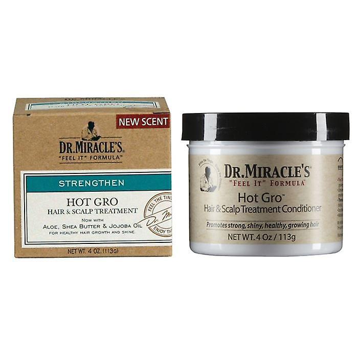 Dr. Miracle's Hot Gro Hair & Scalp Treatment 4oz Super