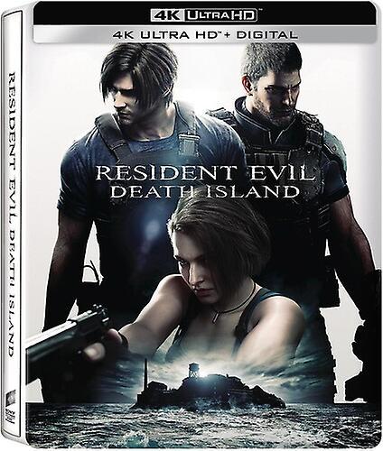 Sony Pictures Resident Evil: Death Island  [ULTRA HD BLU-RAY REGION: A USA] Ltd Ed, Steelbook, 4K Mastering, Digital Copy, Dubbed, Subtitled, Wides...