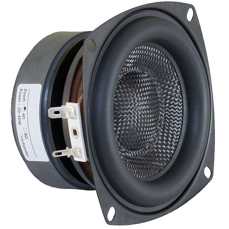 Slowmoose Subwoofer Speaker Unit Hifi Fiberglass Woven Basin Deep Bass Loudspeaker Square Types