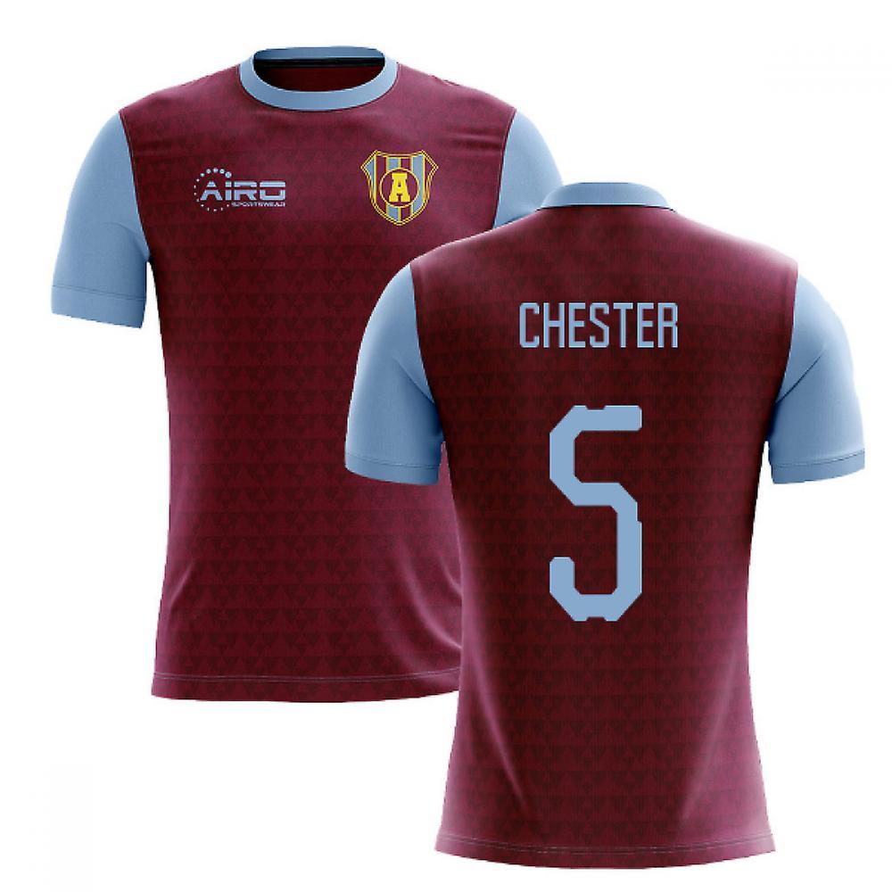 Airo Sportswear 2023-2024 Villa Home Concept Football Shirt (Chester 5) Maroon XL