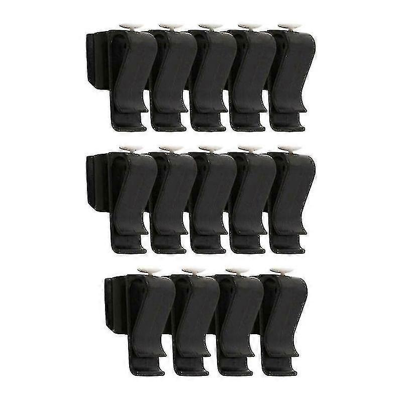 Ersam 14pcs Golf Club Bag Clips On Putter Clamp Holder Organizer Black Putting Clip