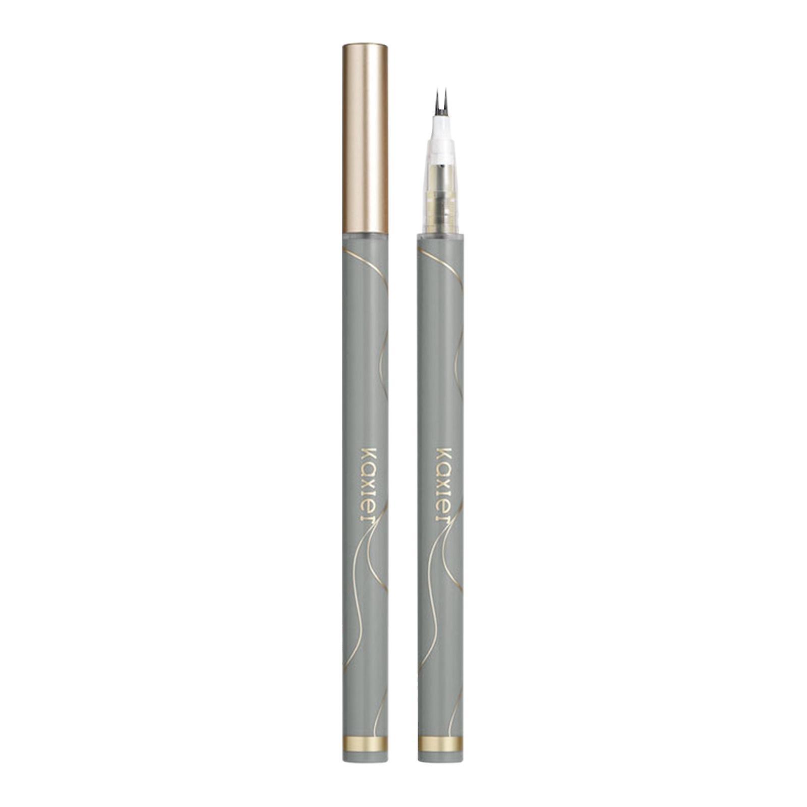 unbrand Double Tip Lower Eyelash Pencil, Liquid Eyeliner, Liquid Eyeliner Pen Slim Eye Liner 5ml Gray