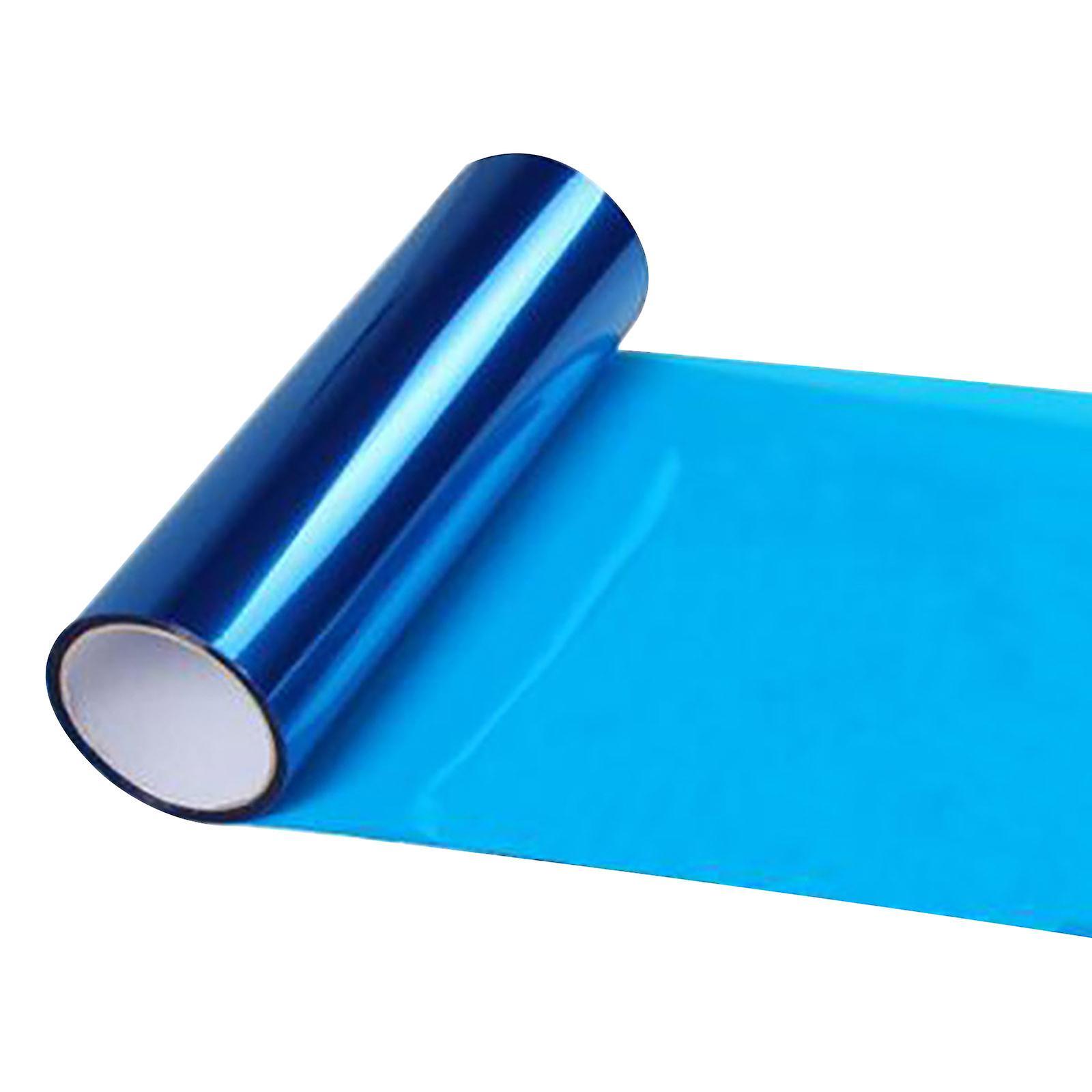 Flye 30 X100cm Car Headlight Color Change Film Light Film Film Translucent Film 240125 Blue