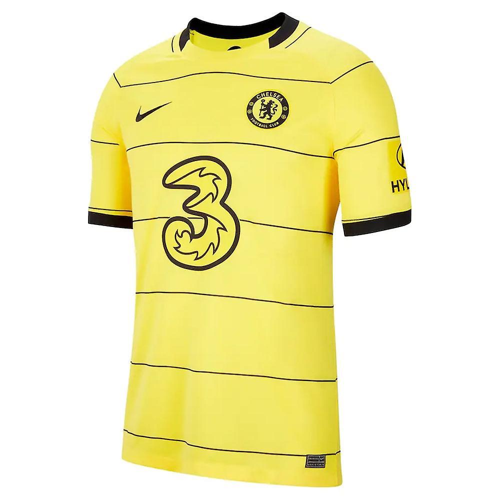 Nike 2021-2022 Chelsea Away Shirt Yellow S