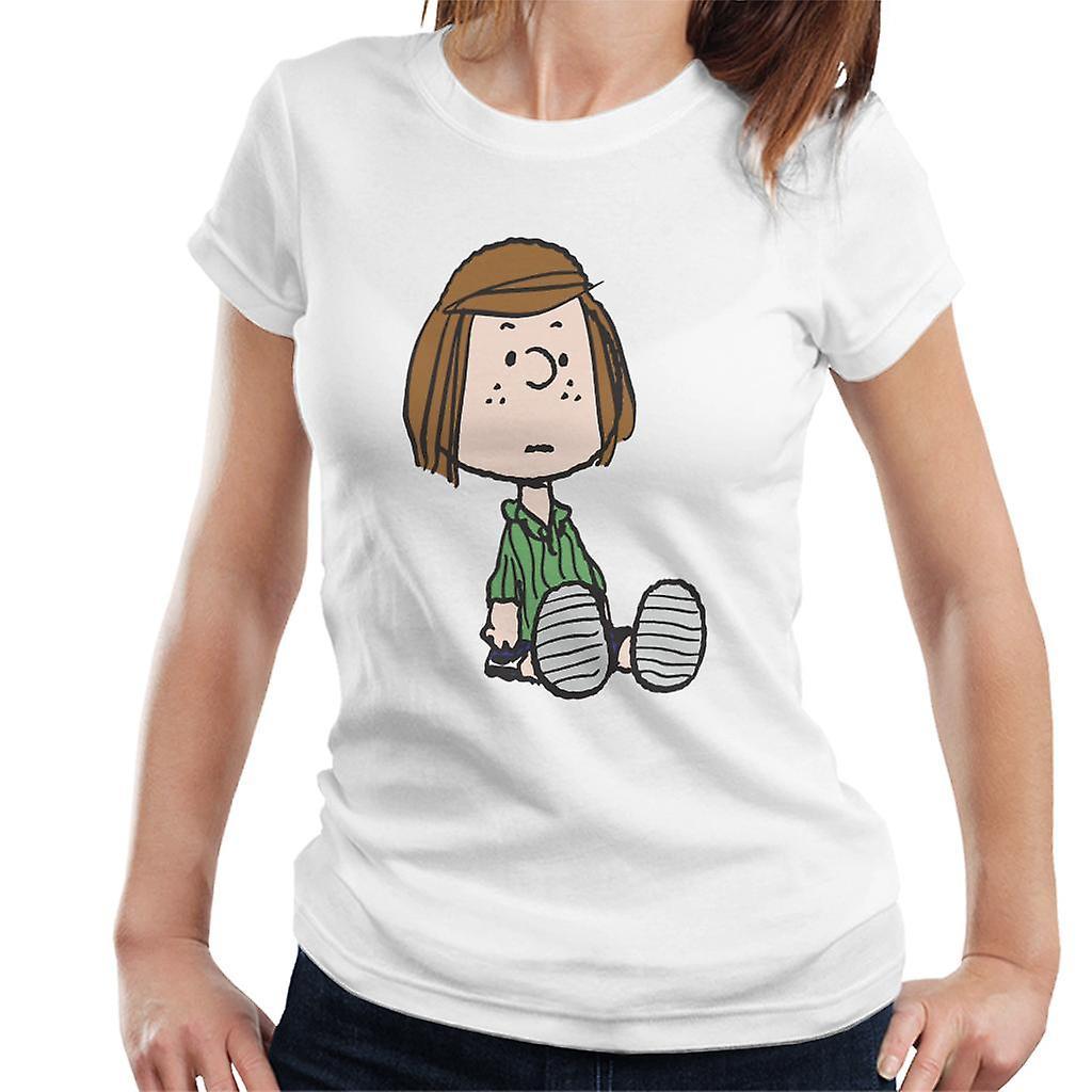 Peanuts Peppermint Patty Women's T-Shirt White Small